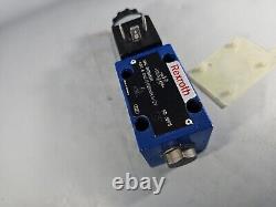 New OEM REXROTH 4WE 6 D62/EG24N9K4/ZV Solenoid Directional Hydraulic Valve