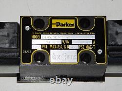 New Parker D1VW001CNJW Hydraulic Directional Control Solenoid Valve 3000 PSI 24V