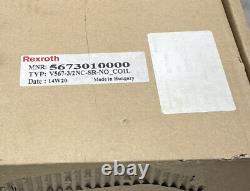 New Rexroth Bosch 567 / 5673010000 Directional Solenoid Control Valve Hydraulic