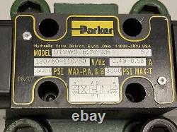 Parker D1VW006CNYWH Hydraulic Directional Valve, 120 /60-110/50V