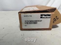 Parker D1VW020BNQP industrial hydraulic directional control valve
