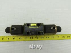 Parker D1VW4CNJDLJ575 Hydraulic Directional Control Solenoid Valve 350 Bar