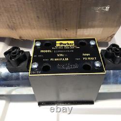 Parker D3W004CNJW Hydraulic Directional Solenoid Valve New Open Box Fast Free #2