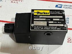 Parker D3W1BNYC Hydraulic Directional Control Valve 3000PSI 120VAC Coil