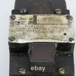 Parker D3W1D5Y Hydraulic Directional Control Valve 120V Lot Of 2