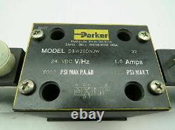 Parker D3W20DNJW D3W Series Hydraulic Directional Control Valve 5000 PSI