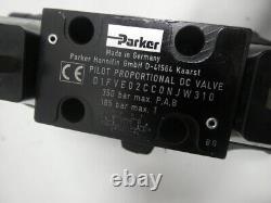 Parker D91FBE02EC2NJW010 Hydraulic Directional Control Valve 350bar 24v-dc