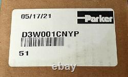 Parker Directional Hydraulic Control Valve D3W D3W001CNYP 120/60 110/50