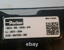 Parker Directional Hydraulic Valve L90LS-MS-US48-070 LL-3674-2564 NEW (V)