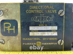 Parker Hannifin 10101H1AYC Hydraulic Directional Control Valve 115V
