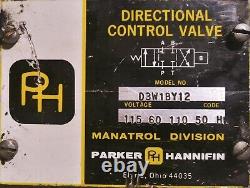 Parker Hannifin Hydraulic Directional Control Valve D3W1BY12 (240)