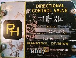 Parker Hannifin Hydraulic Directional Control Valve D3W4CY13 (166)