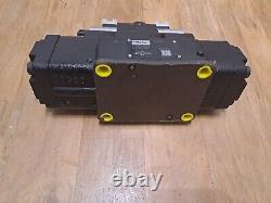 Parker Hydraulic D91VW001C3NJW91 Pilot Operated Directional Control Valve, 24Vdc