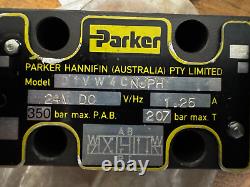 Parker Hydraulics D1VW4CNJPH Directional Valve 24VDC, 207 Bar