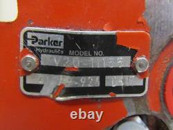 Parker V20-11155 Hydraulic Directional Control Valve 2 Spool