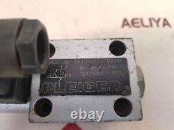 Pleiger wdefa06-ab1-1/x-hs1t13z546 hydraulic direction valve