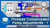 Pressure Compensated Pump Adjustments Part 1