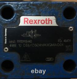 REXROTH R900915440 4WE 10 D33/CG24N9K4QMAG24 Hydraulic directional valve X2