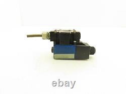 Rexroth 3WE6B62/EW110N9DA/62 Hydraulic Directional Control Solenoid Valve 24VDC