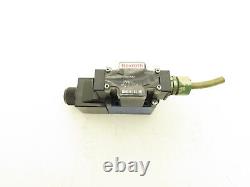 Rexroth 3WE6B62/EW110N9DA/62 Hydraulic Directional Control Solenoid Valve 24VDC