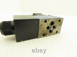 Rexroth 3WE6B62/EW110N9DA/62 Hydraulic Directional Control Solenoid Valve 24VDC