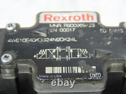 Rexroth 4WE10E40/CG24N9DK24L Hydraulic Direction Control Valve Assembly