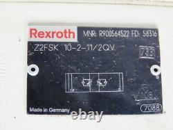 Rexroth 4WE10E40/CG24N9DK24L Hydraulic Direction Control Valve Assembly