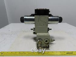 Rexroth 4WE10E40/CG24N9DK24L Hydraulic Direction Control Valve Assembly