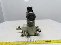 Rexroth 4WE10E40/CG24N9DK24L Hydraulic Direction Control Valve Assembly