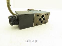 Rexroth 4WE6D61/EW110N9DA/V Hydraulic Directional Valve Solenoid 24VDC