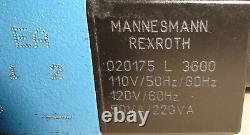 Rexroth 4WE6E60/EW110N9K4 Directional Valve Hydraulic 120V 60Hz NEW