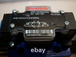 Rexroth 4we10e40/cg24n9dal Hydraulic Directional Control Valve 24 VDC