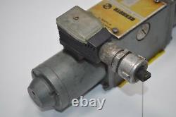 Rexroth Hydraulic Directional Valve with 2 Solenoid Valve # 4WE10H11 & GL-62-4-A