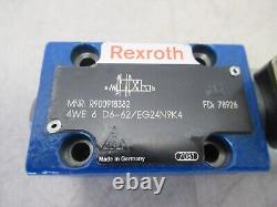 Rexroth R90091382 Hydraulic Valve 4/2 Directional Control Valve Volt 24DC