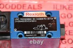 Rexroth R900929893 Hydraulic Directional Solenoid Valve 3WE6A62/EW24N9K4 New