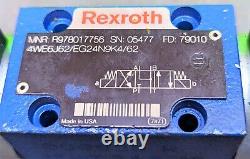 Rexroth R978017756 Hydraulic Directional Valve 4WE6J62/EG24N9K4/62 B6S2