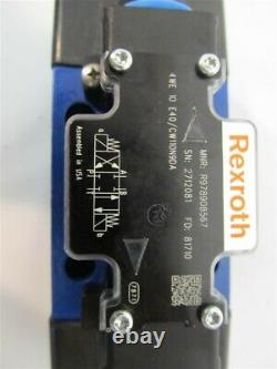 Rexroth R978908567, 4-way Hydraulic Directional Control Valve