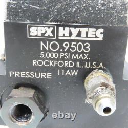 SPX Hytec 9503 2 Way Hydraulic Manual Directional Control Valve 5000PSI