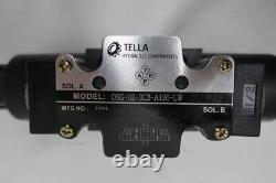 Tella DSG-02-3C2-A120-LW Hydraulic Directional Control Valve 110v-ac
