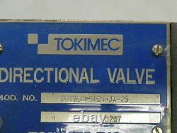 Tokimec Manual Hydraulic Directional Control Valve DG17S4-012N-JA-25