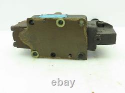 Vickers DG17S88C10 Hydraulic Directional Valve Manual Hand Lever Spring Return