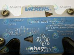 Vickers Dg4v-3-6c-m-ftwl-b6-60 Hydraulic Direction Valve Used