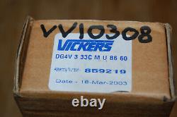 Vickers/ Eaton DG4V 3 33C MU B6 60 Hydraulic Directional Control Valve