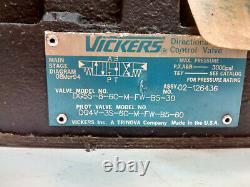 Vickers Hydraulic Directional Control Valve DG5S-8-6C-M-FW-B5-30 With DG4V-3S-6C