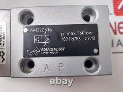 Wandfluh AM22061A Hydraulic Directional Valve 160 Bar