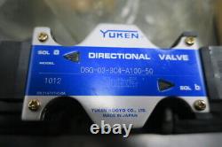 Yuken DSG-03-3C4-A100-50 Hydraulic Directional Control Valve 100v-ac